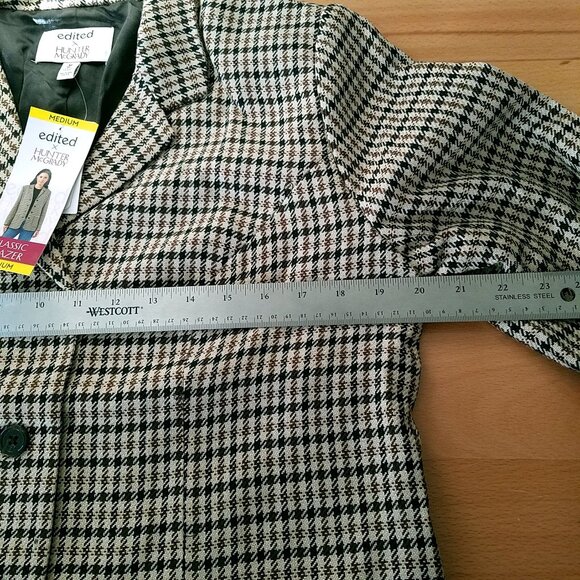 Edited by Hunter McGrady Classic Check Blazer – Medium – NWT - Picture 5 of 15